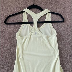 Yellow Lululemon Tank top